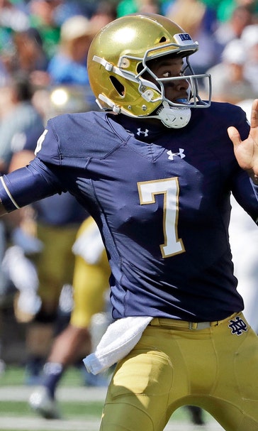 Teammates support Wimbush as No. 3 Irish welcome Seminoles